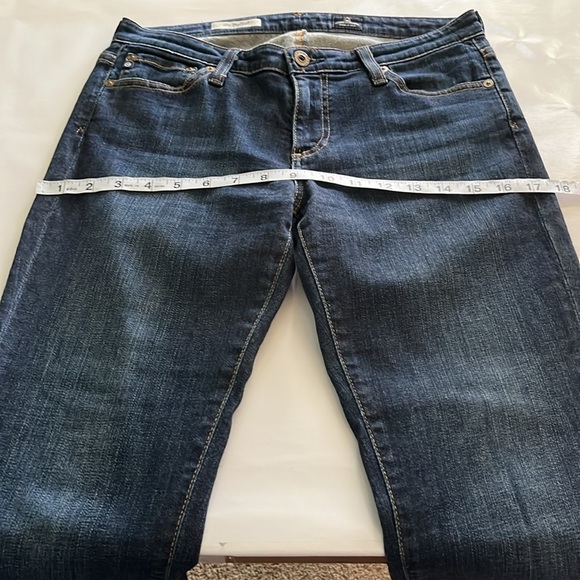 Ag Adriano Goldschmied The Ballard Slim Boot Mid Rise Size 28R - Picture 5 of 16